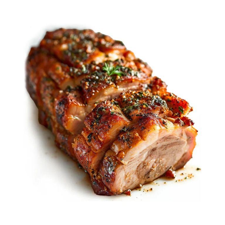 Honey Mustard Glazed Pork Loin Steak