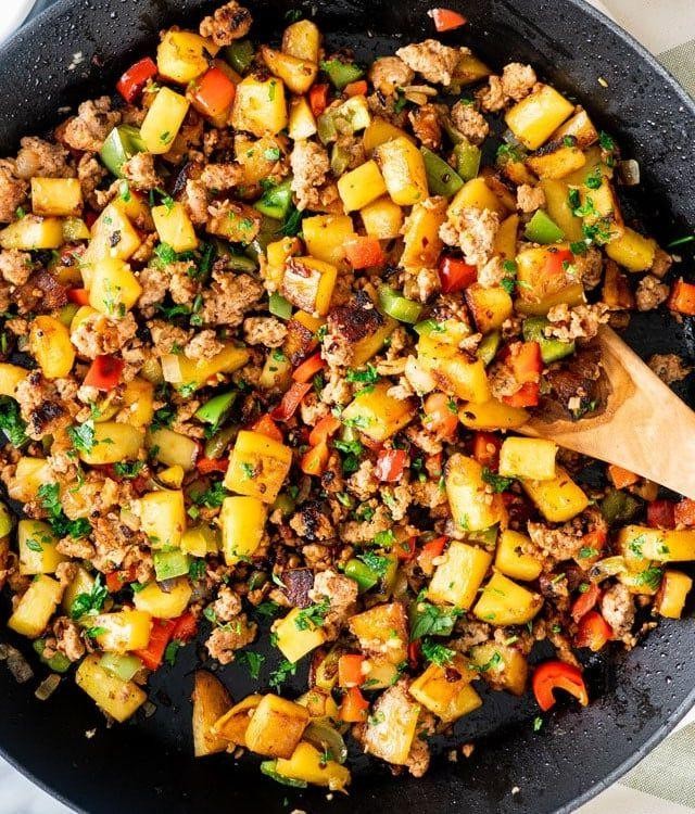 Hot Link and Potato Hash
