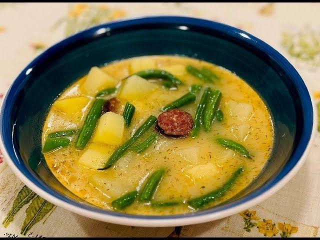 Hungarian Green Bean Soup (Zöldbableves)