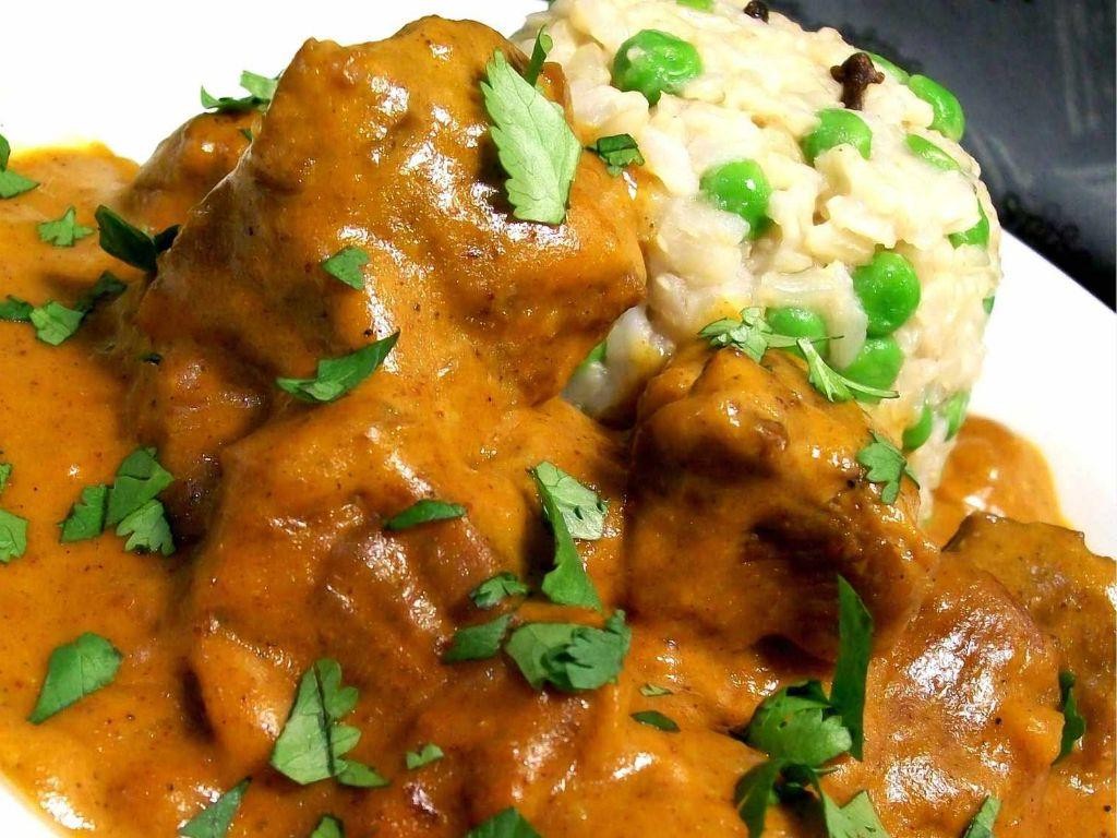 Indian Butter Lamb Shoulder with Creamy Sauce