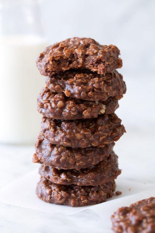 Instant No-Bake Chocolate Cookies