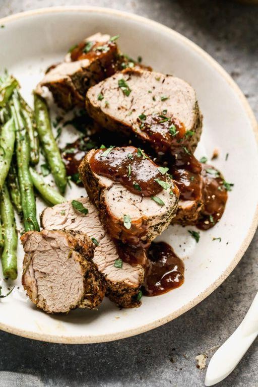 Instant Pot Italian Herb Pork Tenderloin