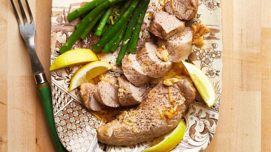 Instant Pot Lemon Pepper Pork Tenderloin