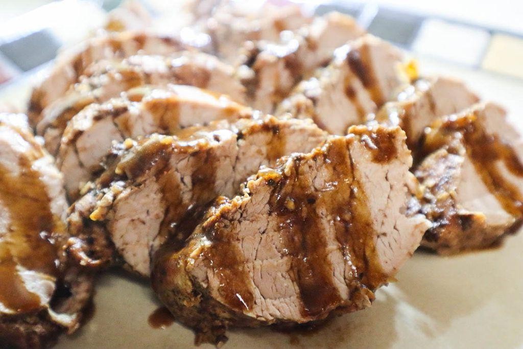 Instant Pot Maple Dijon Pork Tenderloin