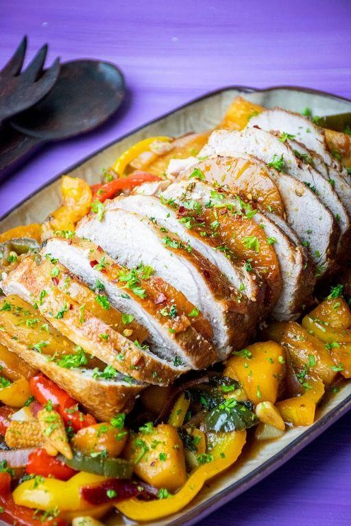 Instant Pot Pineapple Pork Tenderloin