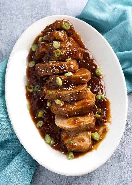 Instant Pot Teriyaki Pork Tenderloin