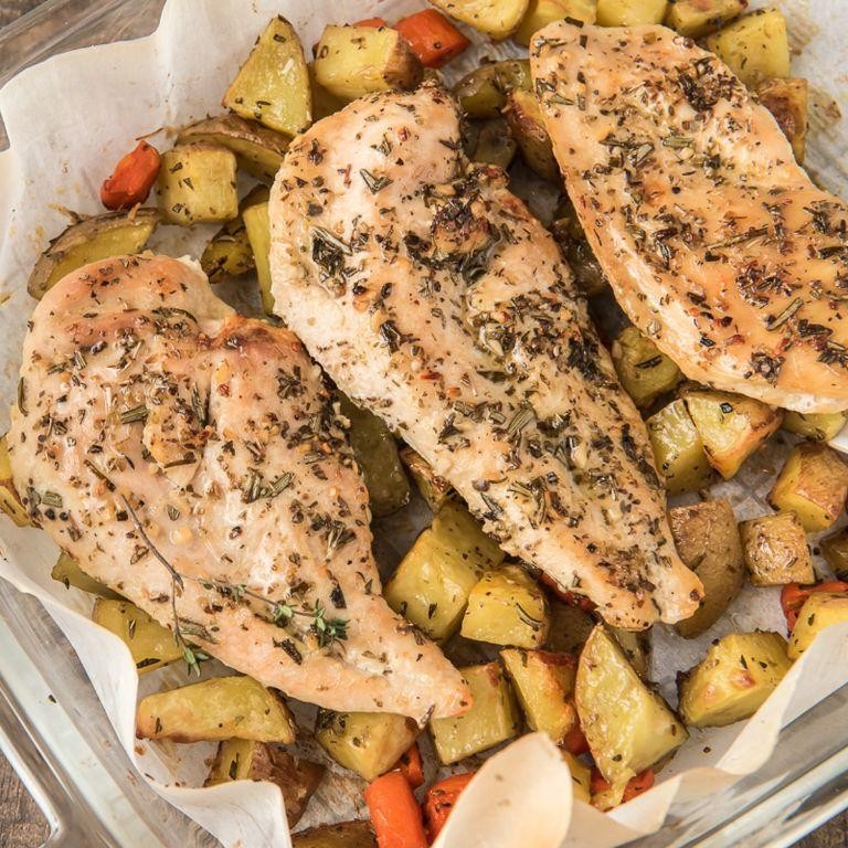 Italian Herb Roasted Chicken