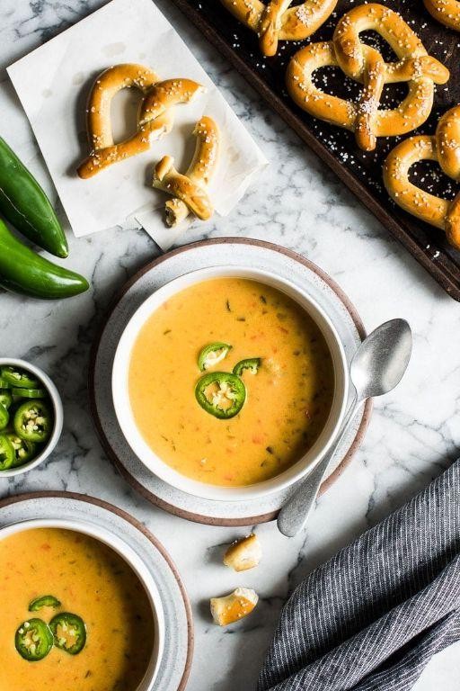 Jalapeno Beer Cheese Soup