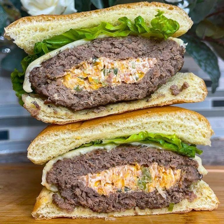 Jalapeno Cheese Stuffed Burgers