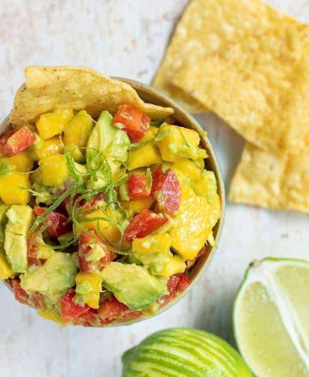 Jalapeno Mango Guacamole