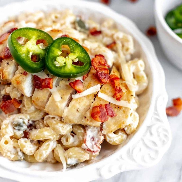 Jalapeño Popper Chicken Parmesan Pasta