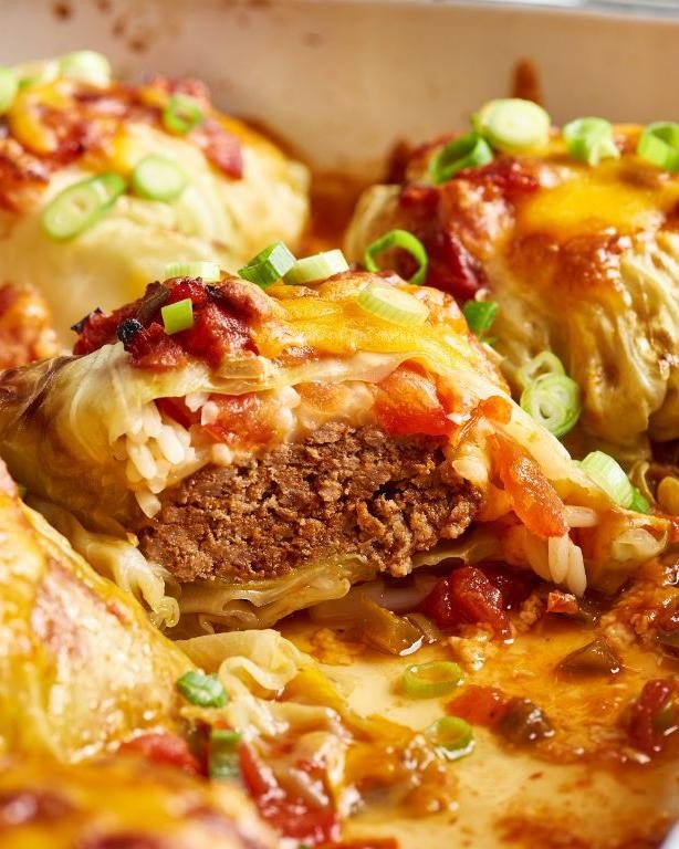 Jalapeño and Cabbage Stuffed Burritos