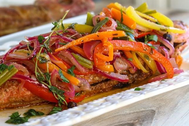 Jamaican Escovitch Fish Patty