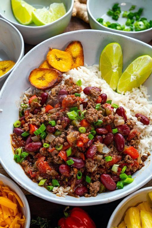 Jamaican Jerk Spiced Ground Beef