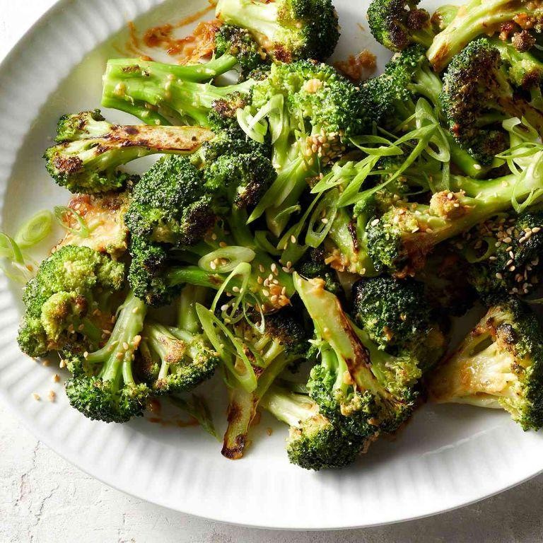 Japanese Miso-Glazed Broccoli