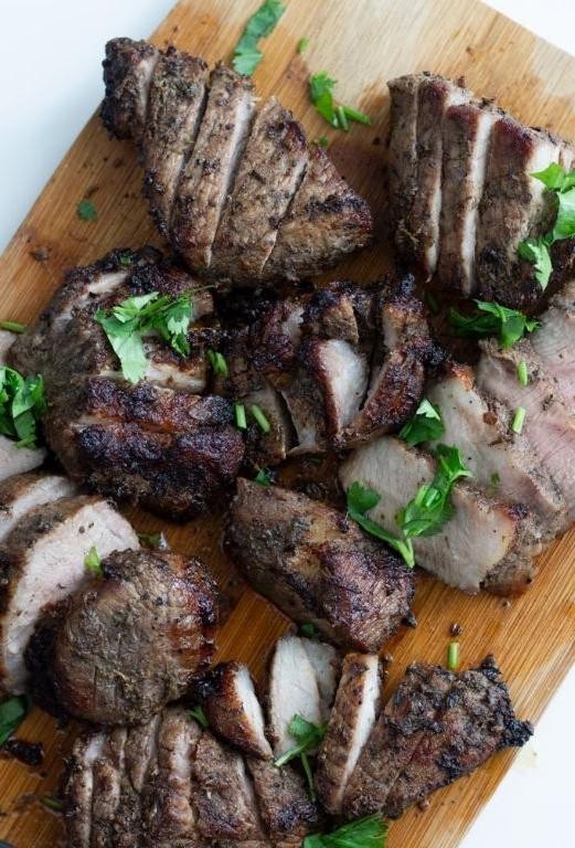 Jerk Seasoned Air Fryer Pork Belly