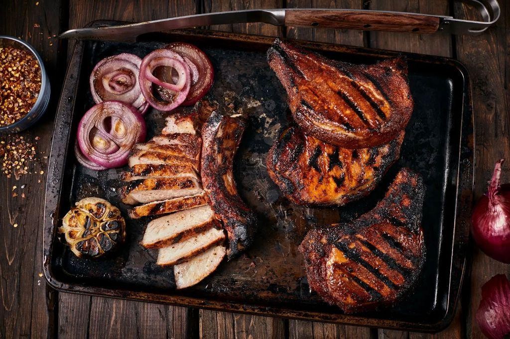 Juicy Oklahoma Joe Pork Chops