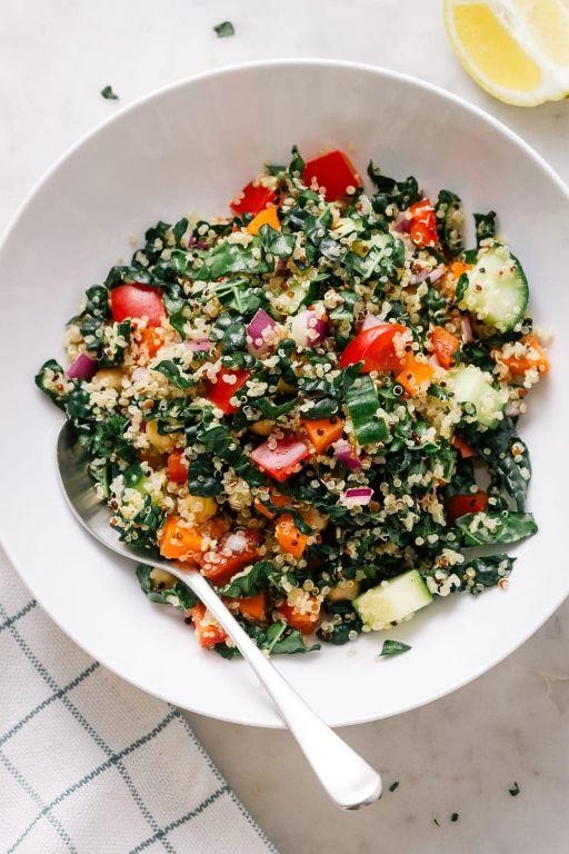 Kale and Quinoa Power Bowl