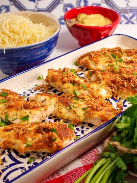 Keto Chicken Tenderloins with Spicy Mayo