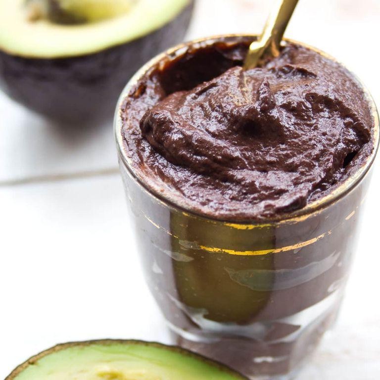 Keto Chocolate Avocado Mousse