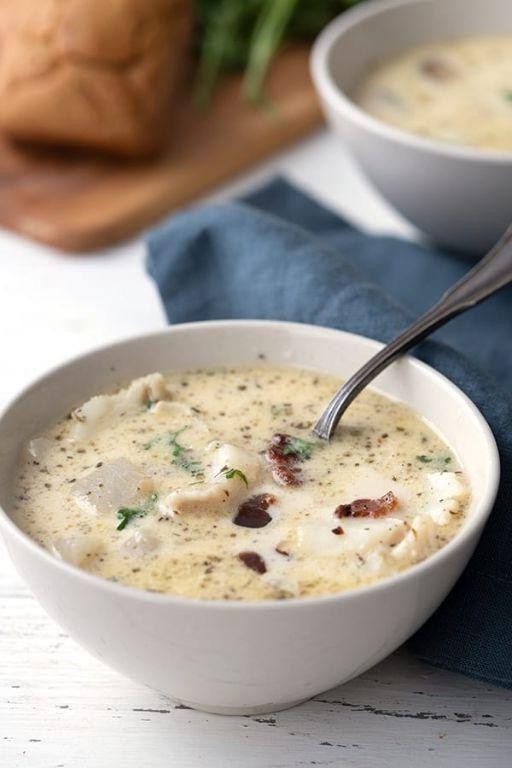 Keto Seafood Chowder