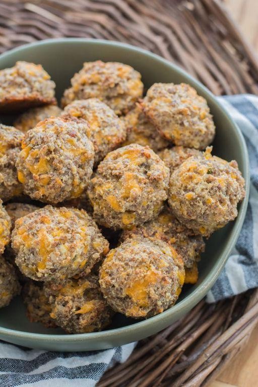 Keto-Friendly Almond Flour Sausage Balls