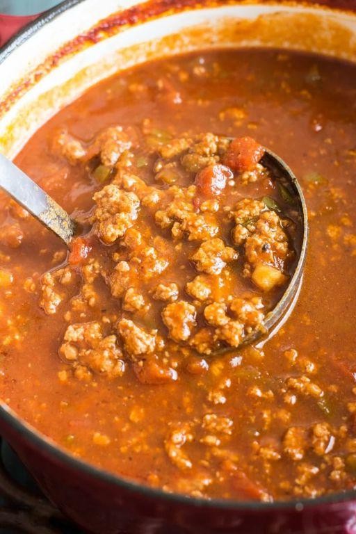 Keto-Friendly No Bean Chili