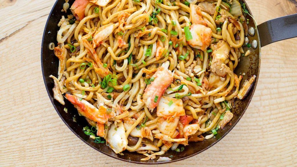 King Crab Stir-Fry with Vegetables
