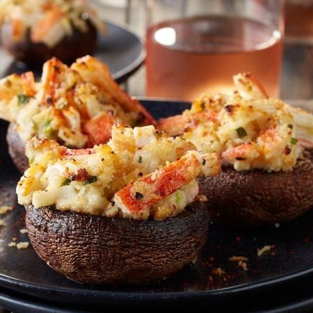 King Crab Stuffed Mushrooms
