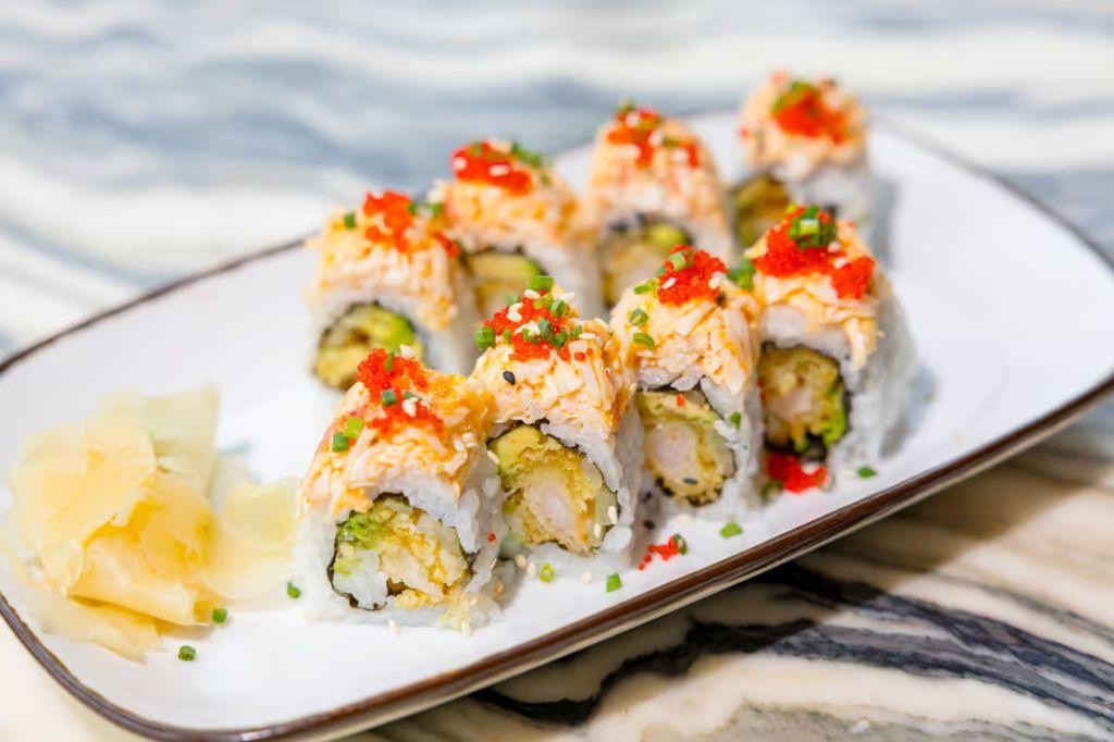 King Crab Sushi Rolls