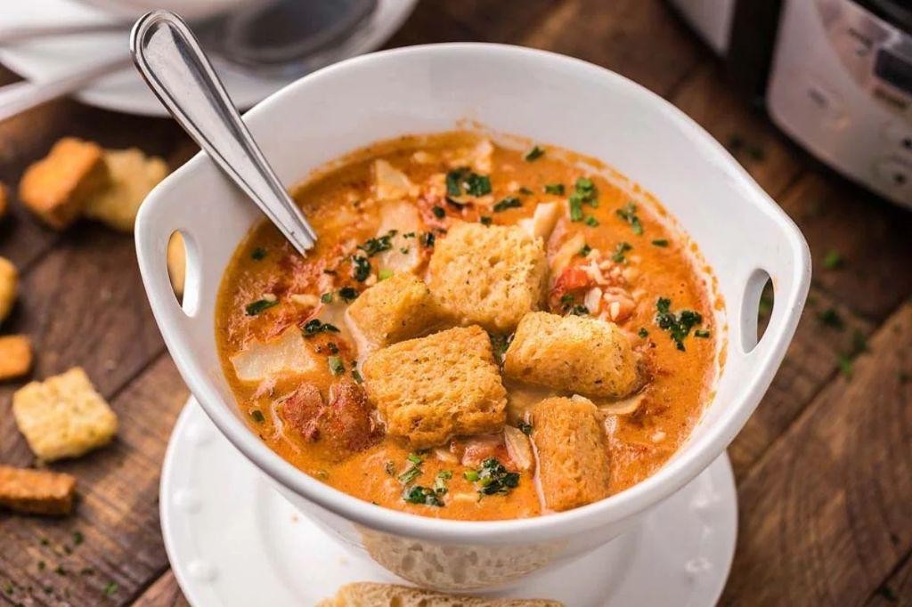 King Crab and Lobster Bisque
