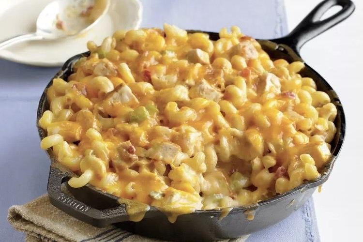 King Ranch Chicken Mac and Cheese