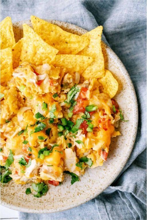 King Ranch Chicken Nachos