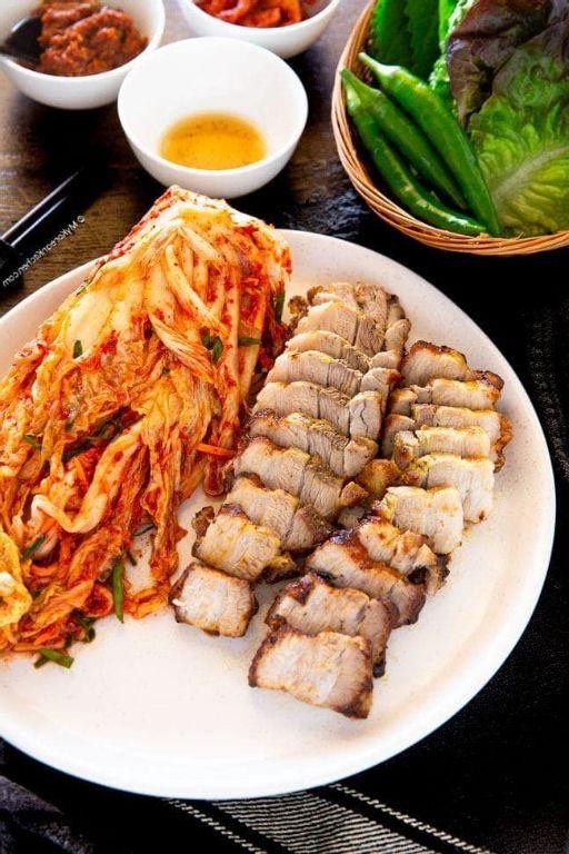 Korean BBQ Style Air Fryer Pork Belly