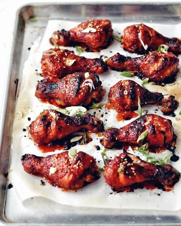 Korean Gochujang Saucy Chicken Drumsticks