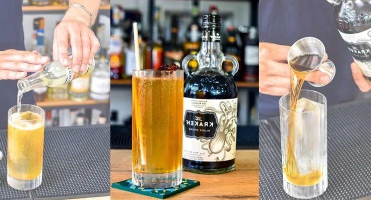 Kraken Rum Ginger Beer Mule