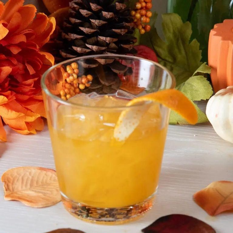 Kraken Rum Pumpkin Spice Old Fashioned