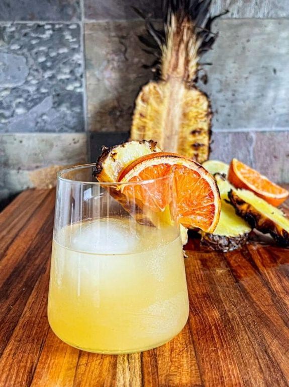 Kraken Rum Smoked Pineapple Margarita