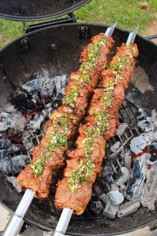 Lamb Keema Kebabs (Grilled Spiced Skewers)