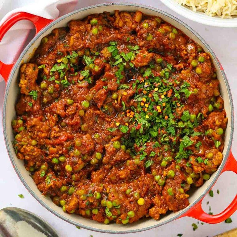 Lamb Keema Masala (Rich Tomato-Based Gravy)