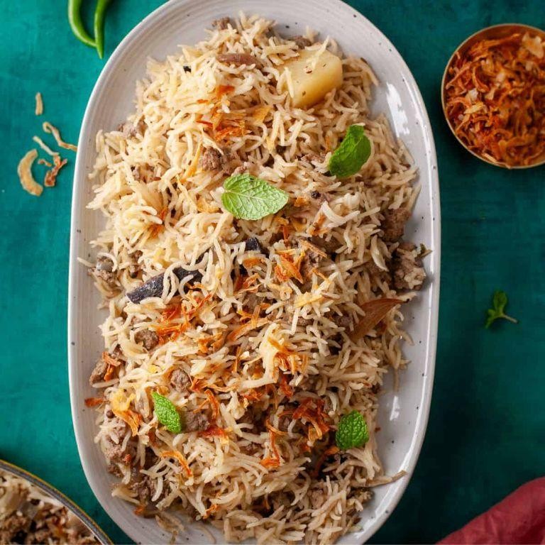Lamb Keema Pulao (One-Pot Spiced Rice)
