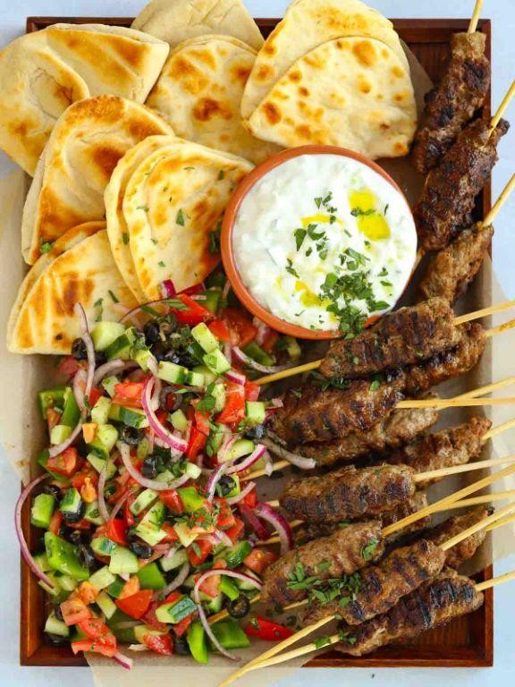 Lamb Kofta with Tzatziki