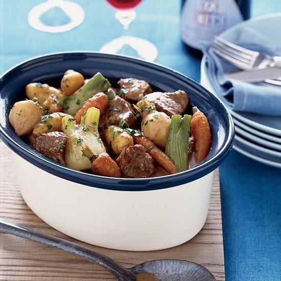 Lamb Shoulder Stew with Root Vegetables