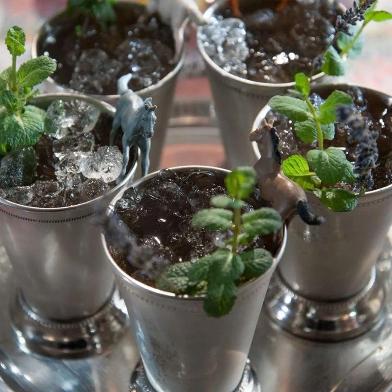 Lavender Honey Mint Julep
