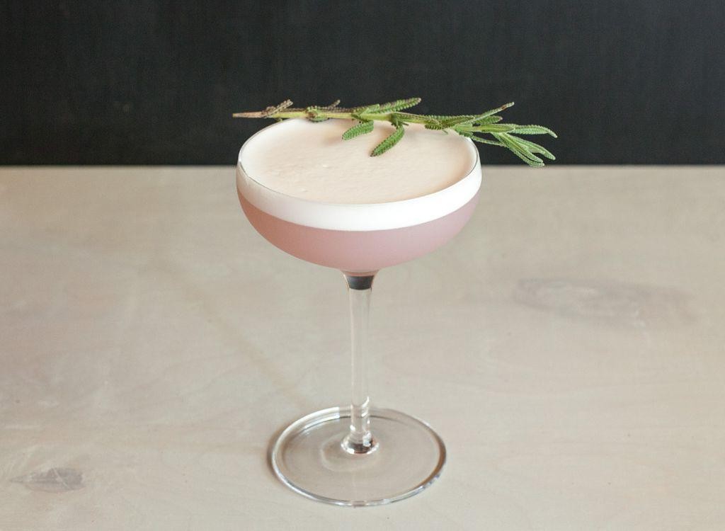 Lavender Honey Pisco Sour