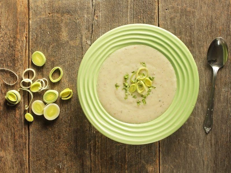 Leek and Potato Sacred Heart Diet Soup