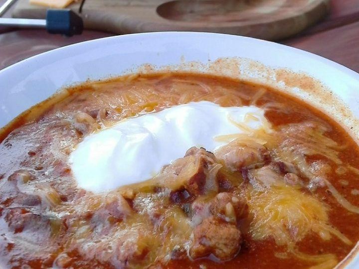 Leftover Hamburger Chili