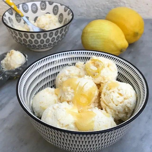 Lemon Curd Ice Cream