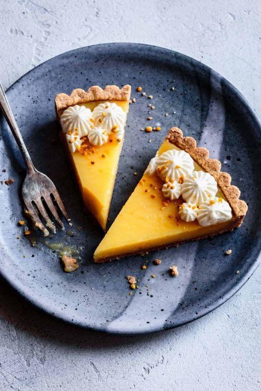 Lemon Curd Tartlets with Almond Flour Crust