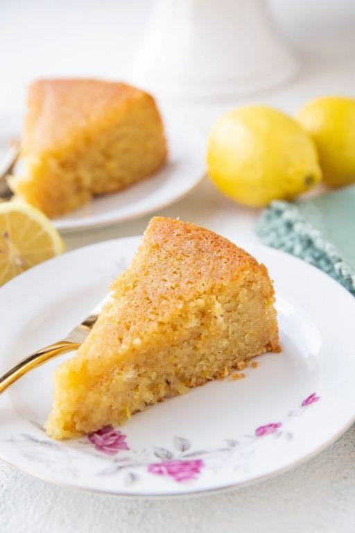 Lemon Drizzle Cake with Almond Flour